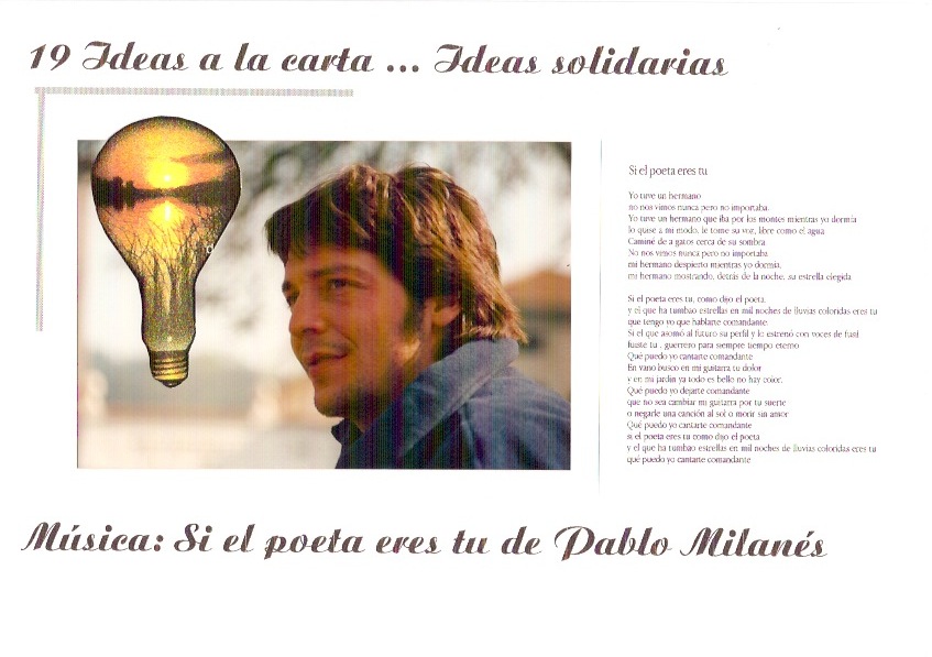 Ideas a la carta, Ideas solidarias